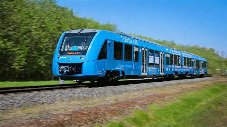 Γερμανία: Άρχισε η Κυκλοφορία στο Σιδηροδρομικό Δίκτυο των Πρώτων Τρένων που Κινούνται με Υδρογόνο